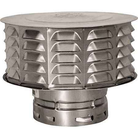 AMERI-VENT Cap Gas Vent 3In Double Wall 3ECW